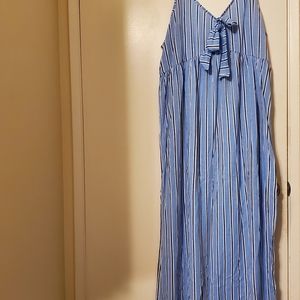 Stripe Maxi Dress